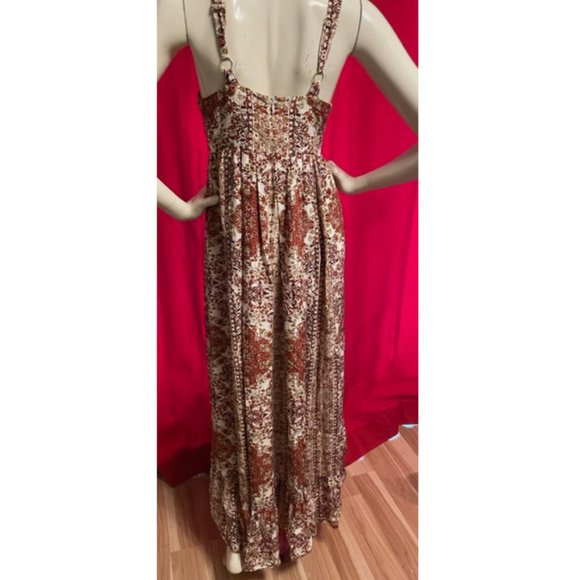 L'AGENCE Rosalina Silk Maxi Dress Size 4 - Picture 4 of 5